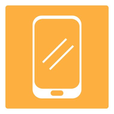 akıllı telefonun modern grafik vektör çizimi