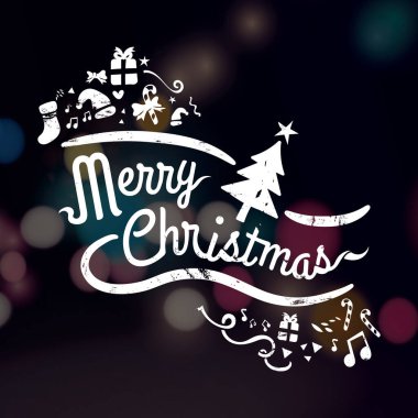 Noel simgesi vektör illüstrasyonuName 