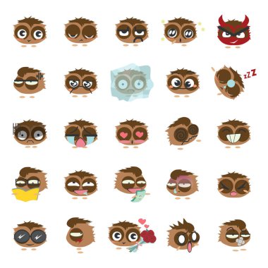 duygu simgesi vektör illüstrasyonu