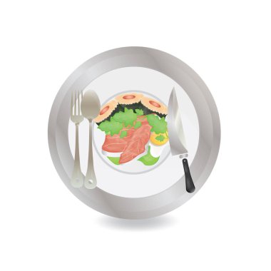 Vektör illüstrasyonu, simge ögesi arkaplanı