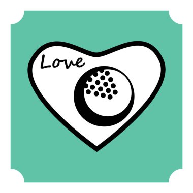 Simgeli basit biçimlendirilmiş pankart, vektör illüstrasyonu