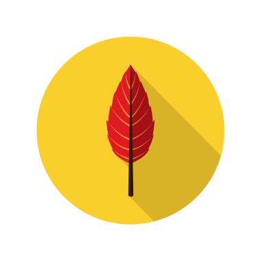 Ağaç yaprağı bitki örtüsü, vektör 