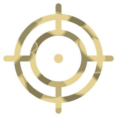 hedefin yaratıcı vektör illüstrasyonu