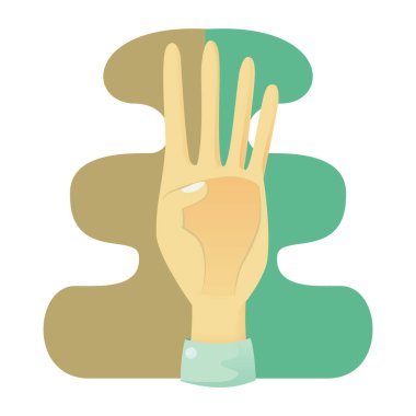 Vektör illüstrasyonu, simge ögesi arkaplanı