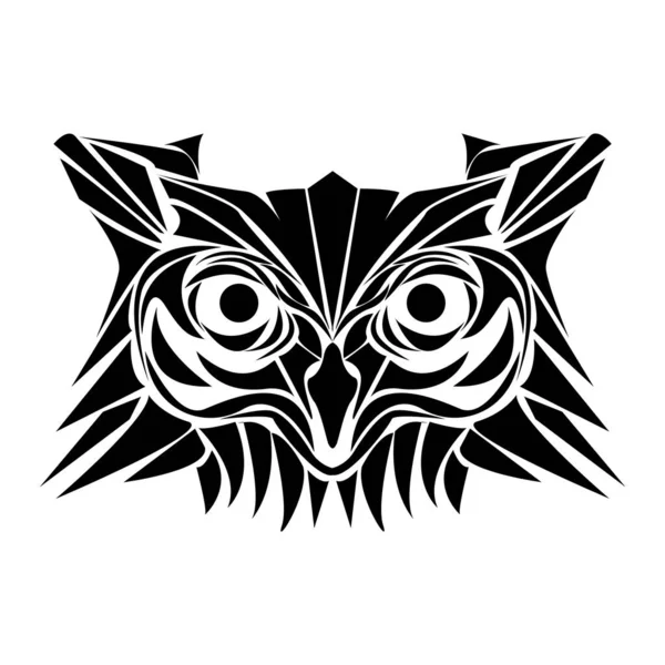 Törzsi Állati Tetoválás Vektor Illusztráció — Stock Vector