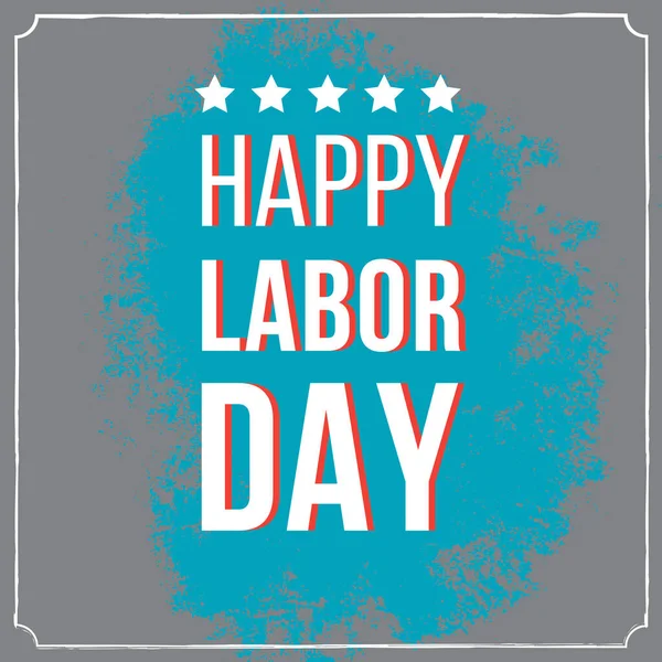 Labor Day Icon Vector Illustration — Stock Vector