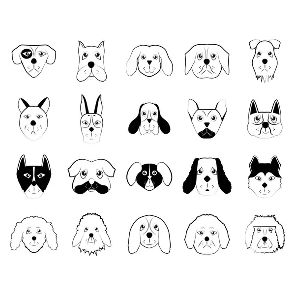 Απεικόνιση Διάνυσμα Σύμβολο Σύμβολο Σκύλου — Διανυσματικό Αρχείο