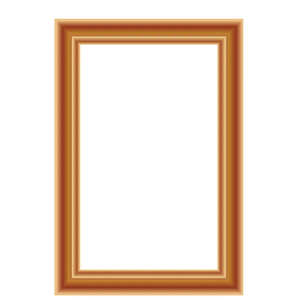 Empty Frame White Background Vector Illustration — Stock Vector