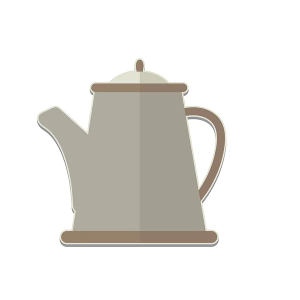 Illustrazione Vettoriale Icona Del Caffè — Vettoriale Stock