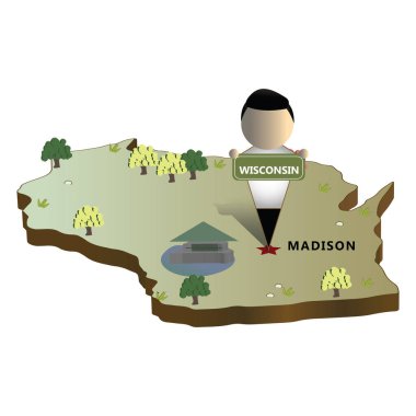 Vektör illüstrasyonu, simge ögesi 