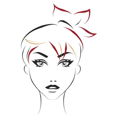 Basit grafik simgesi vektör illüstrasyonu 