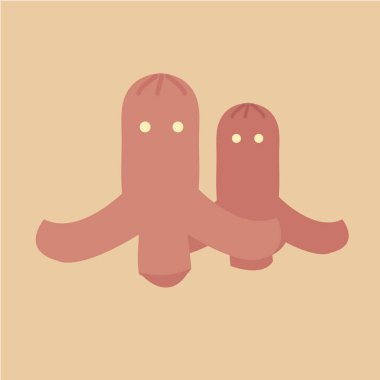 Vektör illüstrasyonu, simge ögesi arkaplanı