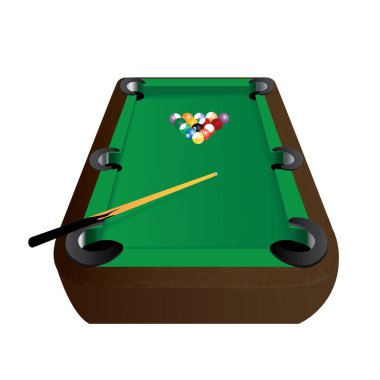 Spor simgeleri ve vektör illüstrasyonlu basit biçimlendirilmiş pankart