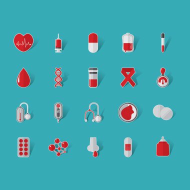 Basit simge vektör illüstrasyonu