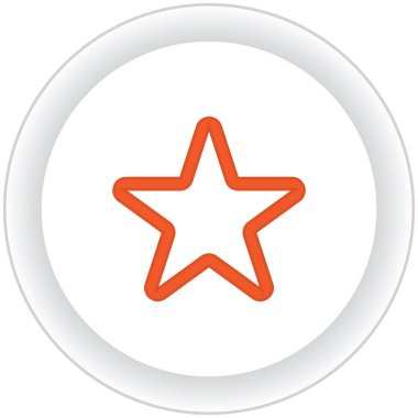  düğme simgesi, vektör çizimi 