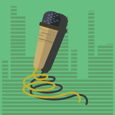 Basit grafik simgesi vektör illüstrasyonu