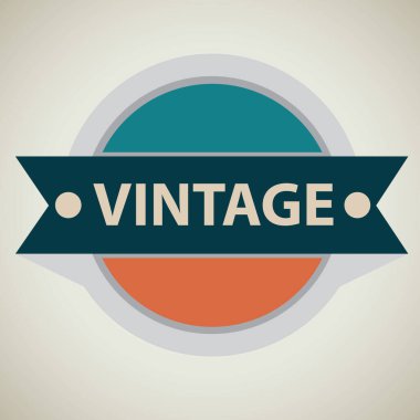 soyut vintage arkaplan vektör çizimi