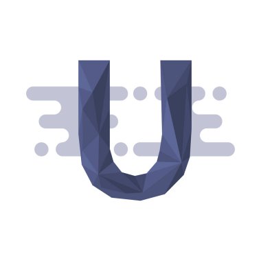 tipografi mektubu, vektör illüstrasyonu