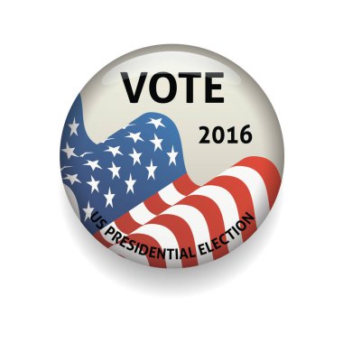 ABD etiketinin yaratıcı vektör illüstrasyonu