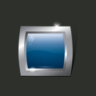 Uygulama web sitesi için renkli vektör düğmesi şablonu