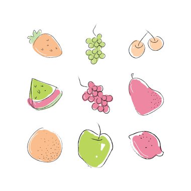 Vektör illüstrasyonu, simge ögesi arkaplanı