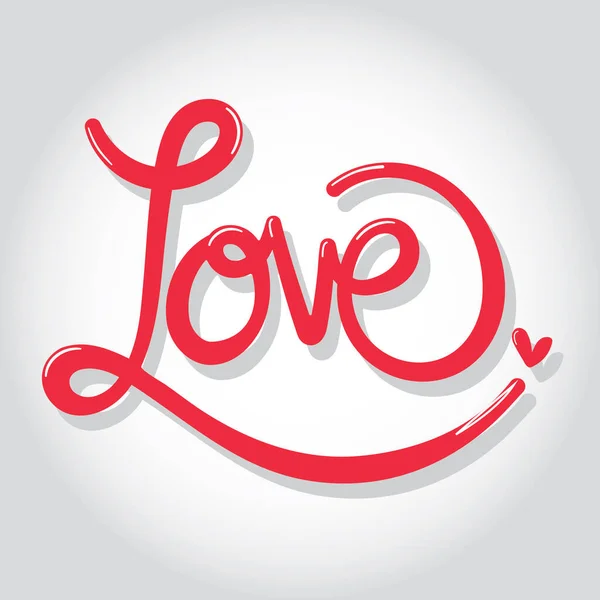 Concetto Amore Stilizzato Banner Illustrazione Vettoriale — Vettoriale Stock