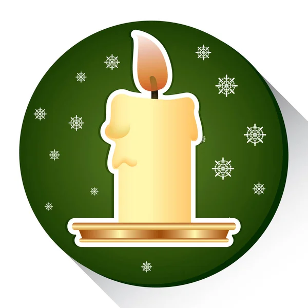 Christmas Icon Vector Illustration — Stock Vector