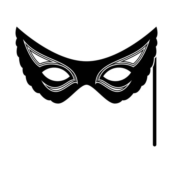 Maske Vektor Illustration Icon Element Hintergrund — Stockvektor