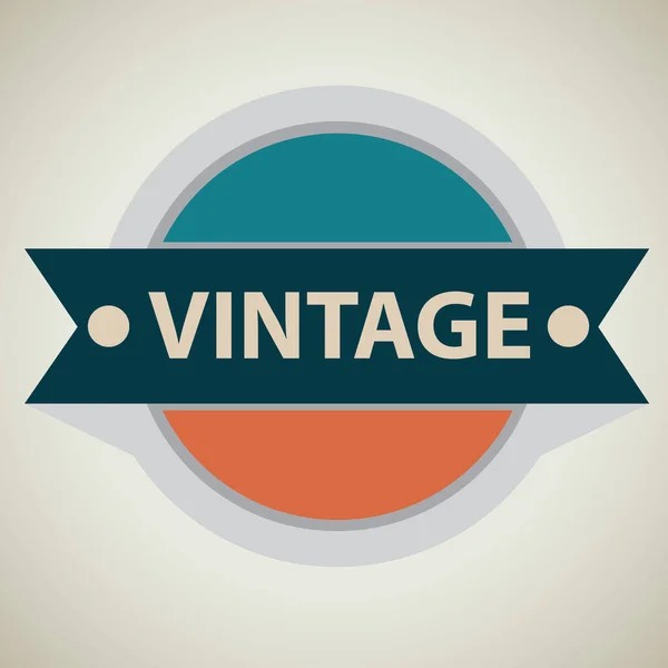 Abstrakte Vintage Hintergrund Vektor Illustration — Stockvektor