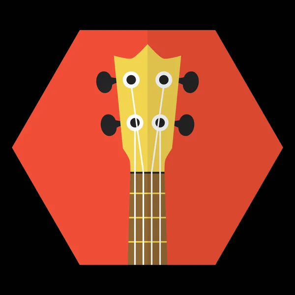 Graficzny Wektor Ilustracji Gitara — Wektor stockowy