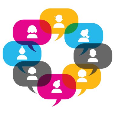 Basit grafik simgesi vektör illüstrasyonu 