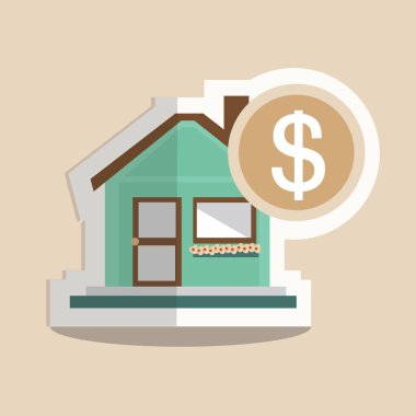 Basit grafik simgesi vektör illüstrasyonu 