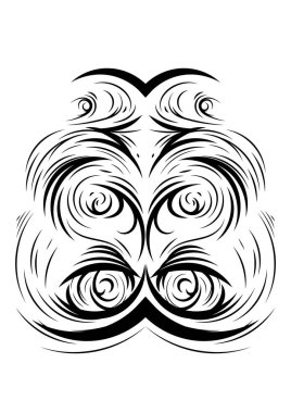 Basit grafik simgesi vektör illüstrasyonu 