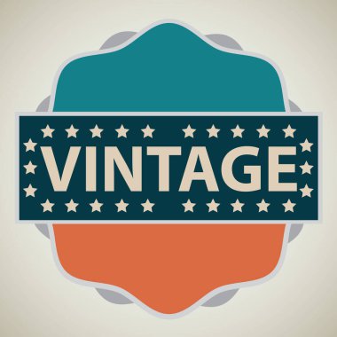 soyut vintage arkaplan vektör çizimi