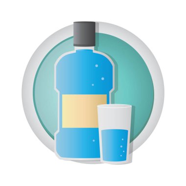 Vektör illüstrasyonu, simge ögesi arkaplanı