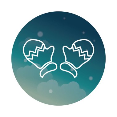 Vektör illüstrasyonu, simge ögesi arkaplanı