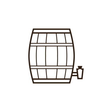 Simgeli basit biçimlendirilmiş pankart, vektör illüstrasyonu