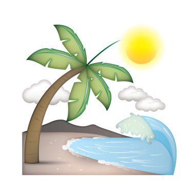 Vektör illüstrasyonu, simge ögesi arkaplanı