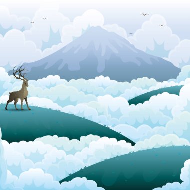 Vektör illüstrasyonu, simge ögesi arkaplanı