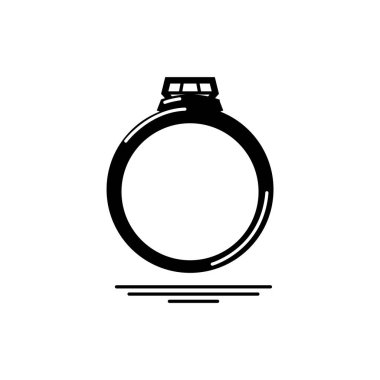 Simgeli basit biçimlendirilmiş pankart, vektör illüstrasyonu