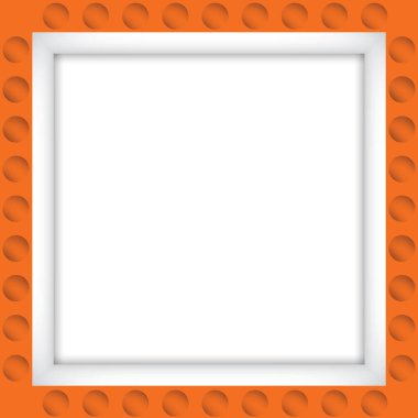 çerçeve düzeni, boşluk arkaplanını kopyala, grafik vektör illüstrasyonu 