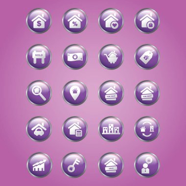 Web simgesi, yaratıcı grafik vektör illüstrasyonu