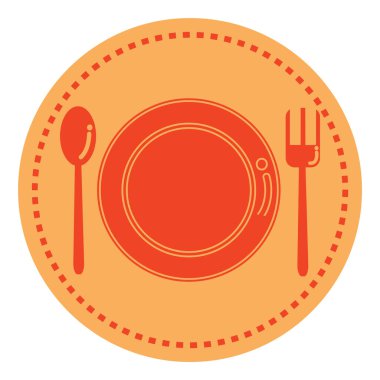 Basit grafik simgesi vektör illüstrasyonu