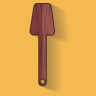 Mutfak, yemek ikonu. Vektör illüstrasyonu  