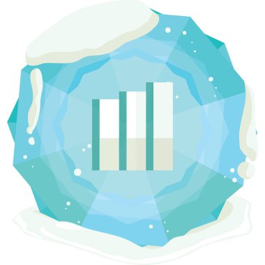 Vektör illüstrasyonu, simge ögesi arkaplanı