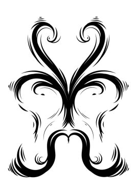 Basit grafik simgesi vektör illüstrasyonu 