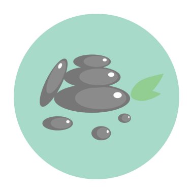 Taşların modern grafik çizimi