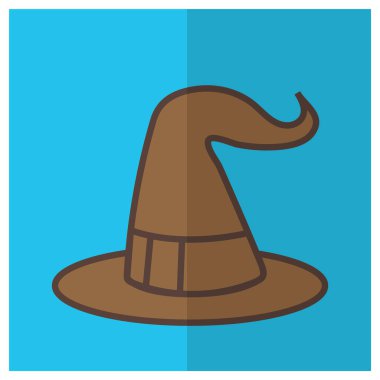 Cadılar Bayramı ikon vektör illüstrasyonu 