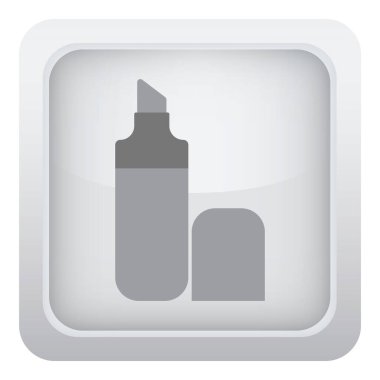 kalemin modern grafik simgesi çizimi