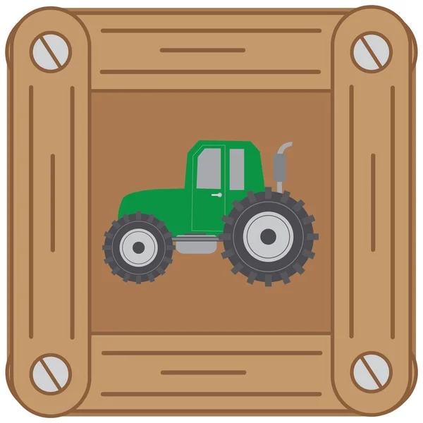 Jordbruk Lantbruk Vektor Illustration — Stock vektor
